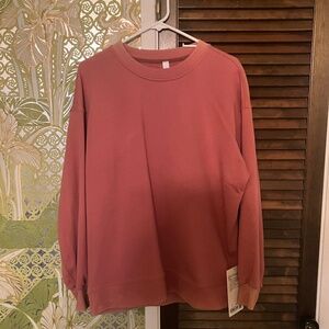 Lululemon Pullover, Coral, Size 4